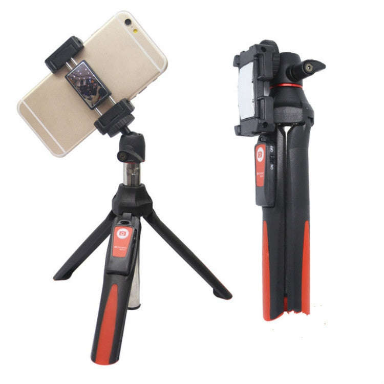 Benro MK10 Mobile Phone Live Bluetooth Remote Control Selfie Stick Tripod(Orange)