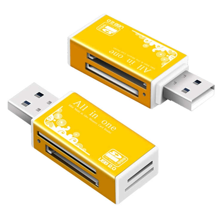 Multi in 1 Memory SD Card Reader for Memory Stick Pro Duo Micro SD,TF,M2,MMC,SDHC MS Card(Black)