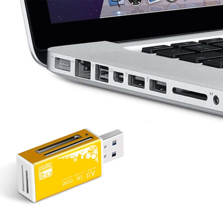 Multi in 1 Memory SD Card Reader for Memory Stick Pro Duo Micro SD,TF,M2,MMC,SDHC MS Card(Black)