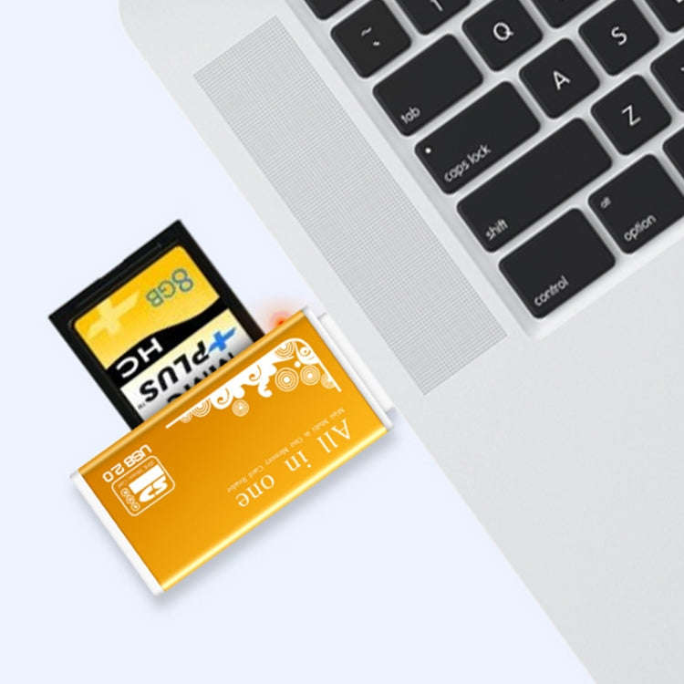 Multi in 1 Memory SD Card Reader for Memory Stick Pro Duo Micro SD,TF,M2,MMC,SDHC MS Card(Black)