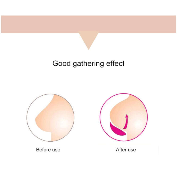 Women Silicone Bra Pad Nipple Cover Stickers Patch Inserts Sponge Bra(Skin)
