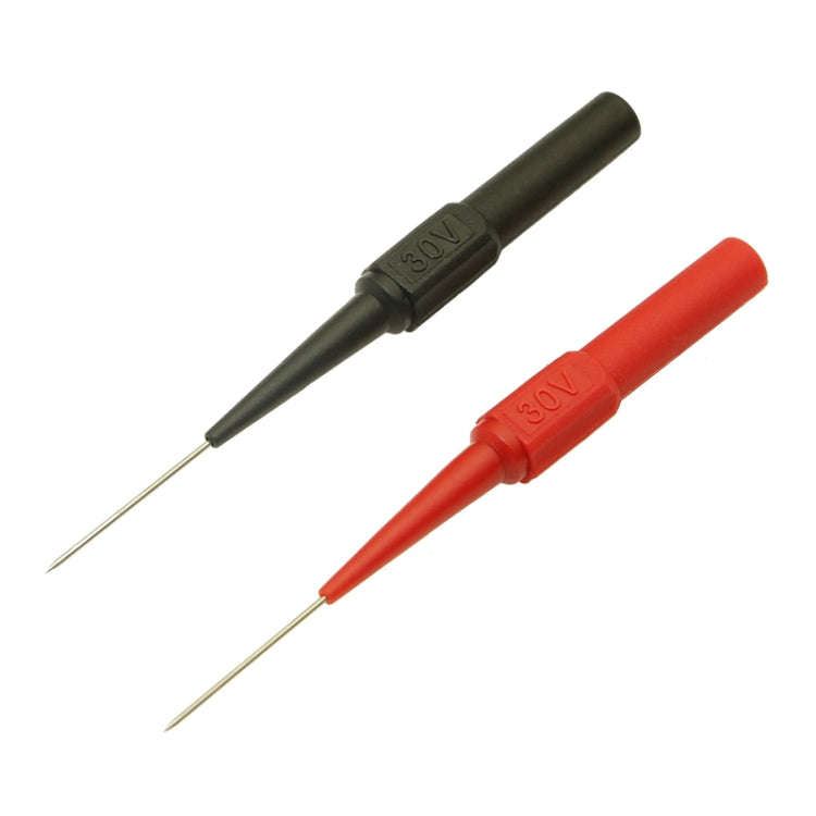 30V Multimeter Test Pen Test Probe Long and Thin Tip Probe Banana Jack Pin Auto Car Repair Access...