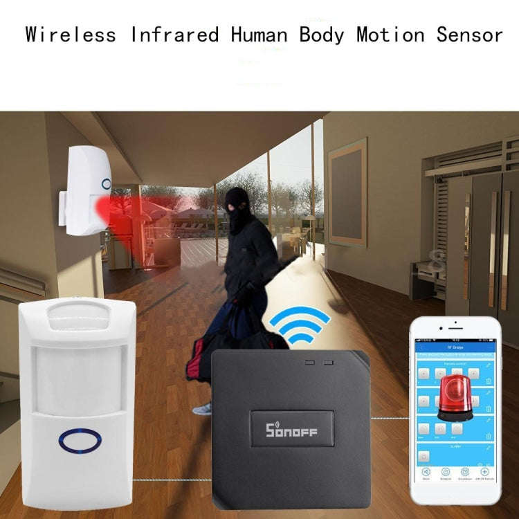 CT60 PIR2 Wireless Infrared Detector Human Body Motion Sensor Wall-Mounted for Smart Home Securit...