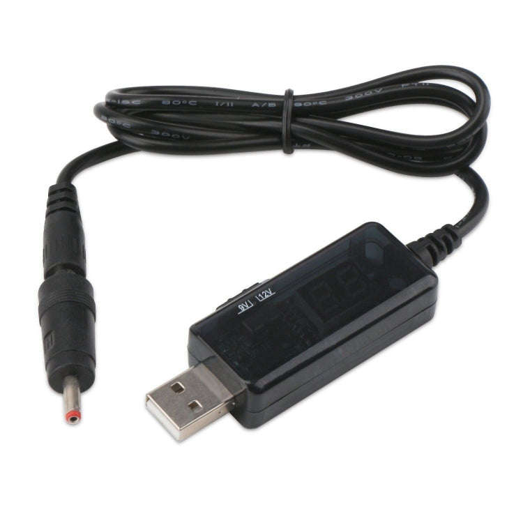 USB Boost Cable 5V Step Up to 9V 12V Adjustable Voltage Converter 1A Step-up Volt Transformer DC ...