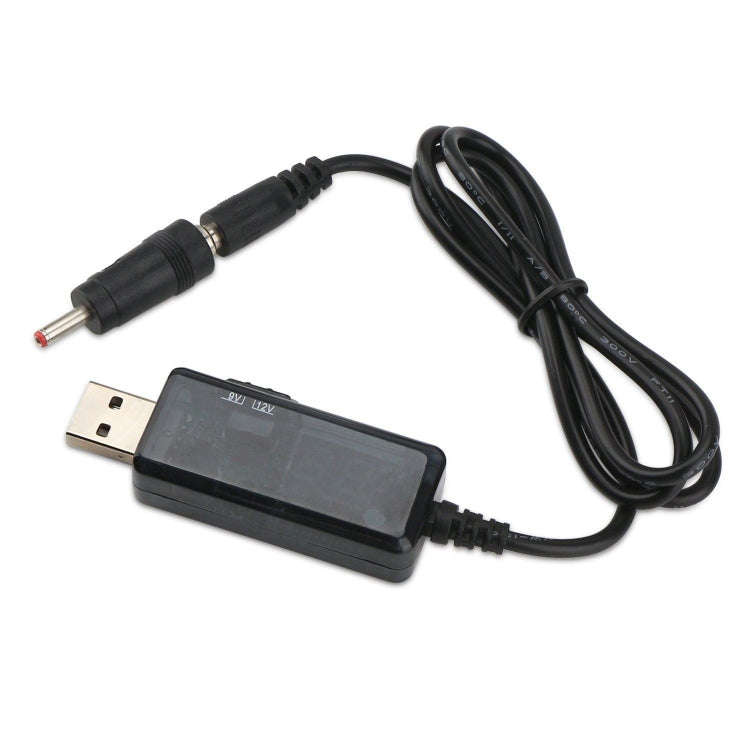 USB Boost Cable 5V Step Up to 9V 12V Adjustable Voltage Converter 1A Step-up Volt Transformer DC ...
