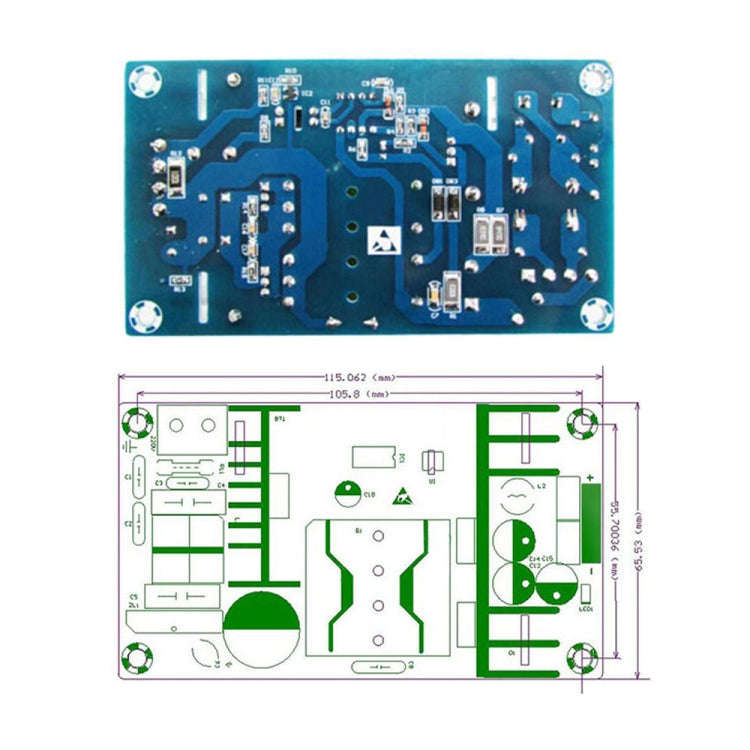 AC-DC Power Supply Module AC 100-240V to DC 24V max 9A 150w AC DC Switching Power Supply Board 24...