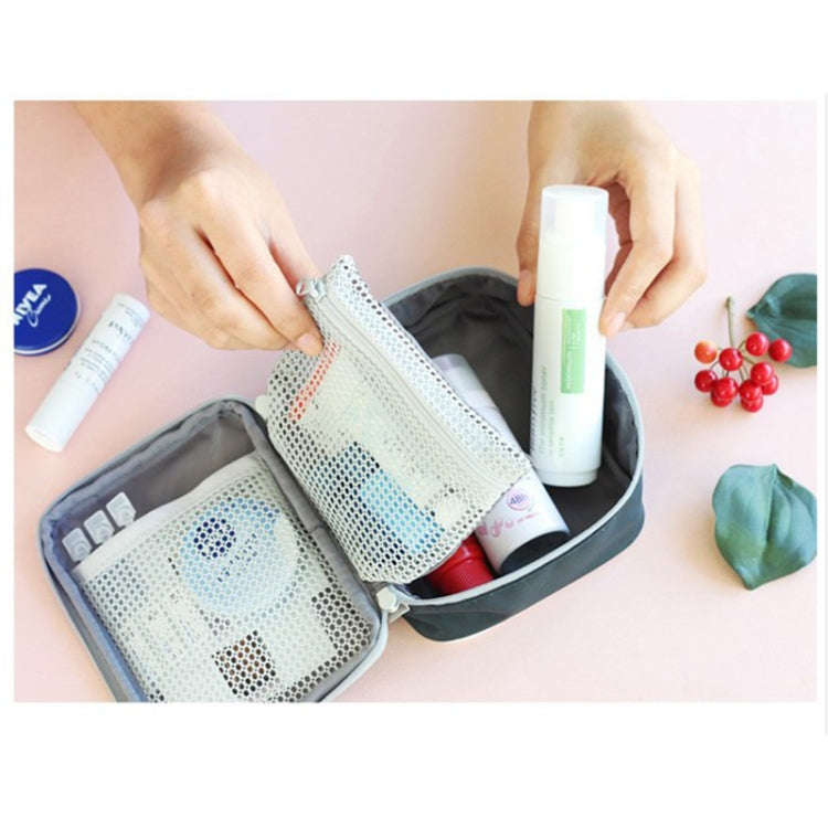 Cute Heart Mini Medicine Bag First Aid Emergency Kits Organizer Outdoor Household Pill Bag, Size:...