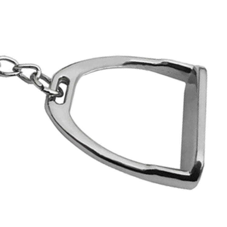 2 PCS Stable Keychain Alloy Jewelry Pendant Smooth Alloy Pendant(Silver)