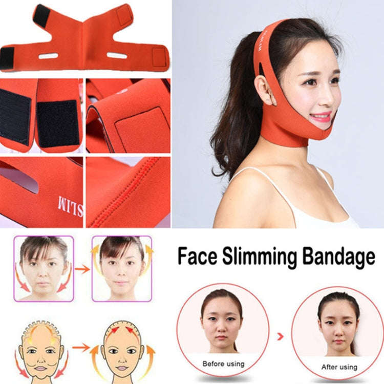 Female Facial Care Lifting Firming Bandage(Orange)