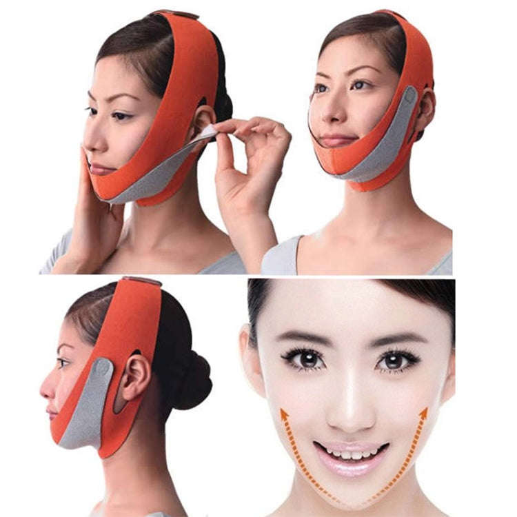 Female Facial Care Lifting Firming Bandage(Orange)
