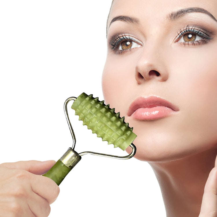 Portable Massage Roller Jade Facial Massager Roller Face