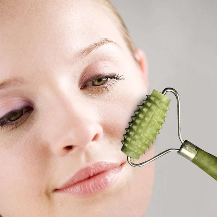 Portable Massage Roller Jade Facial Massager Roller Face