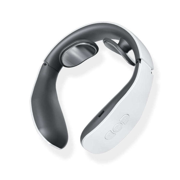 Cervical Massager Electromagnetic Pulse Heating Neck Protector, Style:Charging