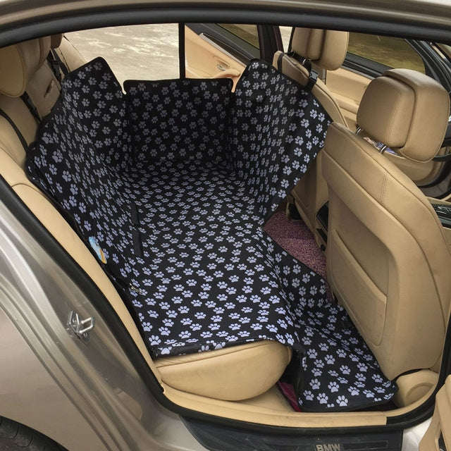 Waterproof Rear Back Pet Dog Car Seat Cover Mats Hammock Protector With Safety Belt, Size:130x150...
