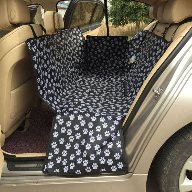 Waterproof Rear Back Pet Dog Car Seat Cover Mats Hammock Protector With Safety Belt, Size:130x150...
