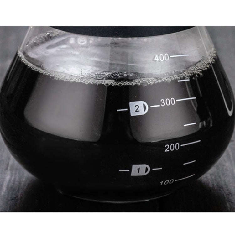 High Temperature Resistant Coffee Maker, Capacity:200ml, Style:With Strainer