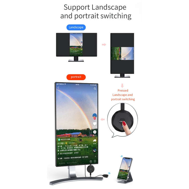 G28 5GHz Wireless WiFi Display Dongle Receiver MiraScreen HDTV Stick Live Streaming Ezcast Media ...