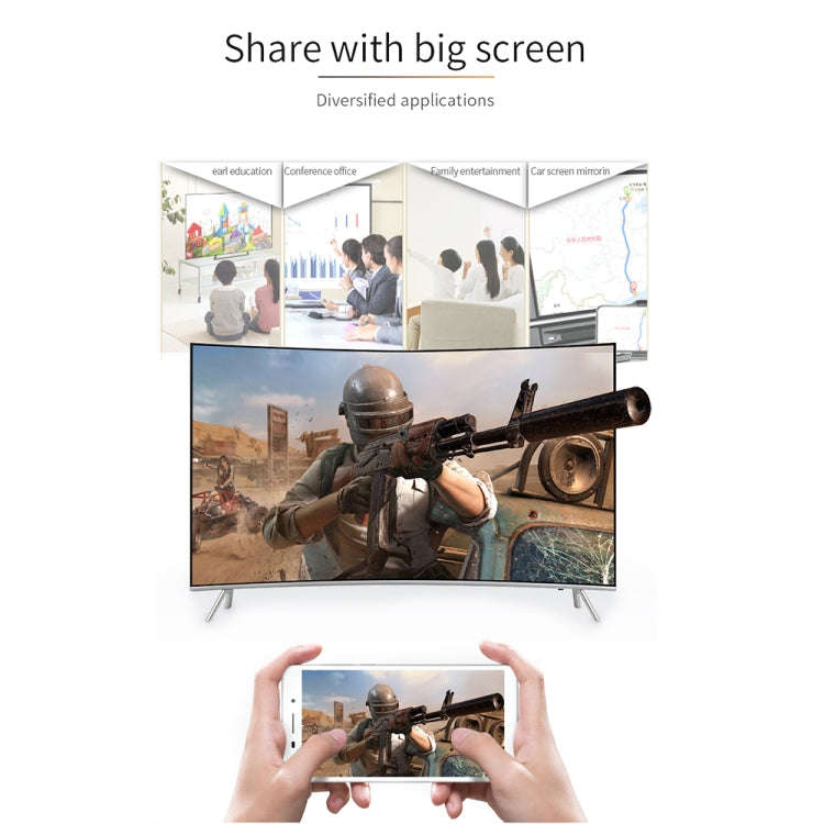 G28 2.4GHz Wireless WiFi Display Dongle Receiver MiraScreen HDTV Stick Live Streaming Ezcast Medi...