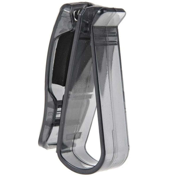 Multi-Function Glasses Case Atuo Car Accessories Sunglasses Holder Auto Fastener Ticket Clip(Blac...