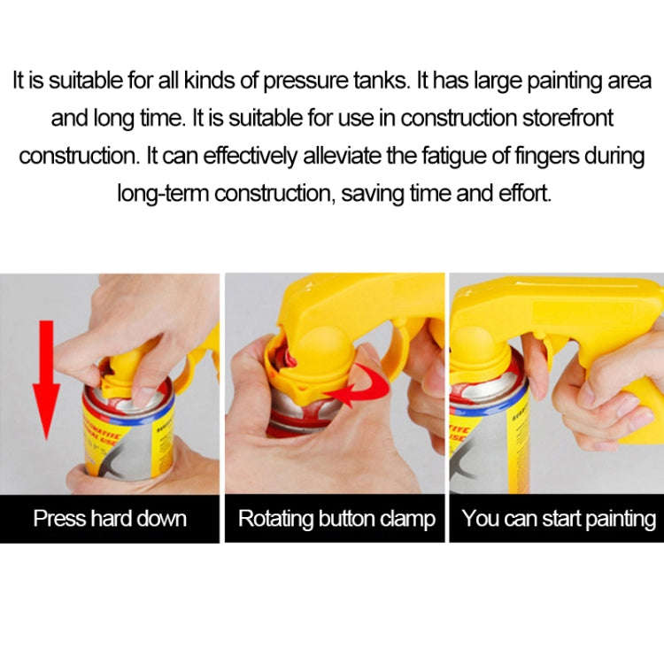 Spray Adaptor Paint Care Aerosol Spray Gun Handle Car Maintenance Tool