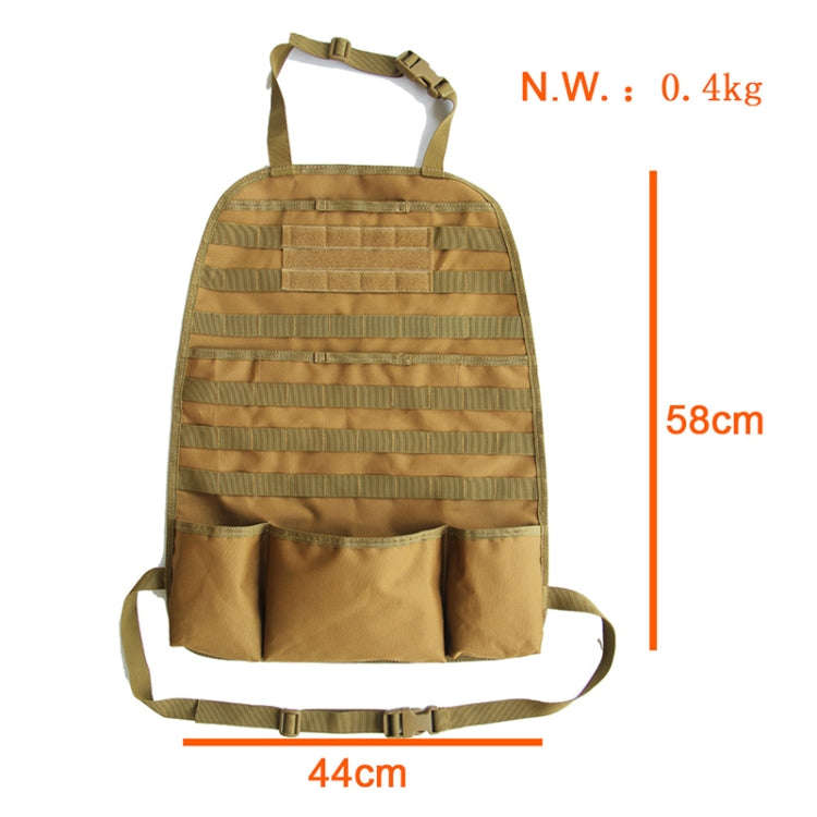 Car Seat Back Storage Hanging Bag(Army Green)