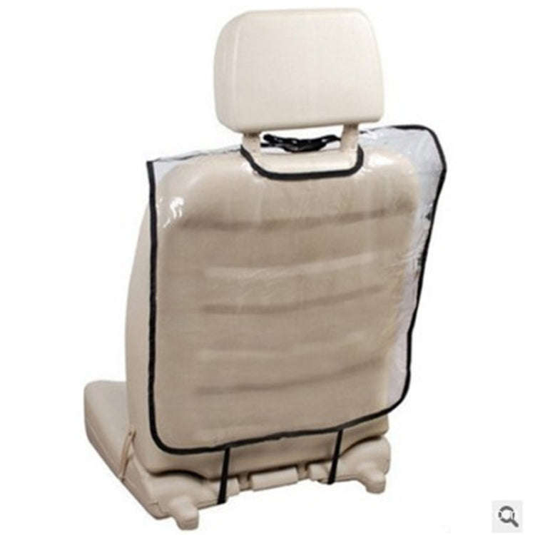 2 PCS Car Seat Back Cover Protector for Kids Kick Mat Car Seat Covers Automobile Kicking Mat(Tran...