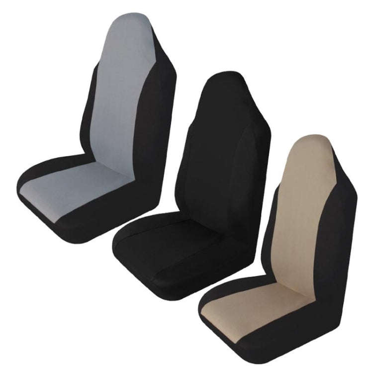 Universal Car Seat Cover Durable Automotive Double Mesh Covers Cushion Car Seat Protector(Gray)