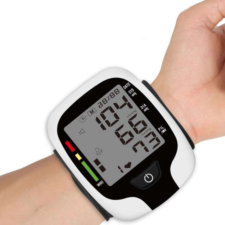 Wrist Type Electronic Blood Pressure Monitor Home Automatic Wrist Type Blood Pressure Measurement...