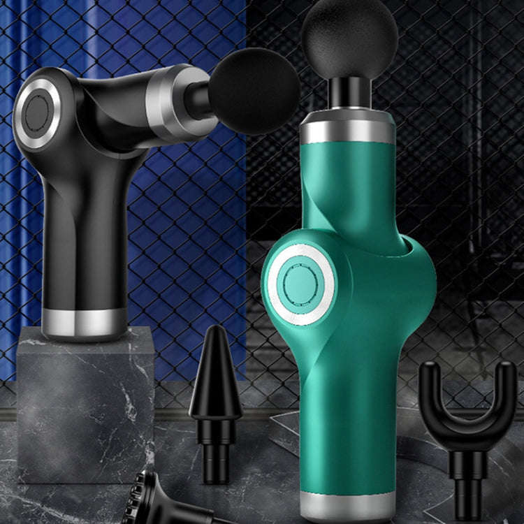 Fascia Gun Pocket Electric Shock Gun  Muscle Massage Gun, Specification: Folding (Blue)