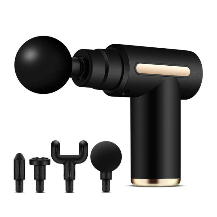 Fascia Gun Pocket Electric Shock Gun  Muscle Massage Gun, Specification: Classic Mini (Black)Fascia