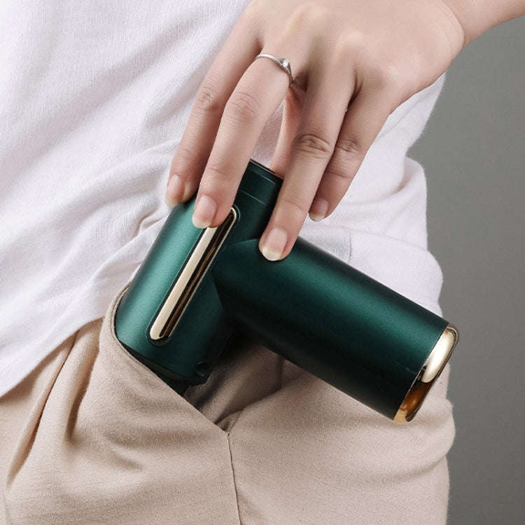 Fascia Gun Pocket Electric Shock Gun  Muscle Massage Gun, Specification: Classic Mini (Green)