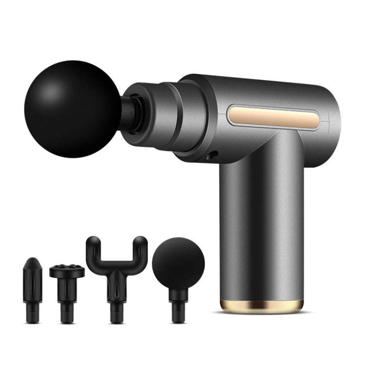 Fascia Gun Pocket Electric Shock Gun  Muscle Massage Gun, Specification: Classic Mini (Grey)