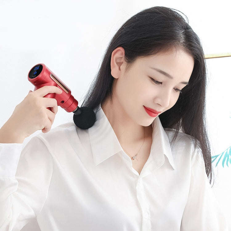 Fascia Gun Pocket Electric Shock Gun  Muscle Massage Gun, Specification: Classic Mini (Grey)