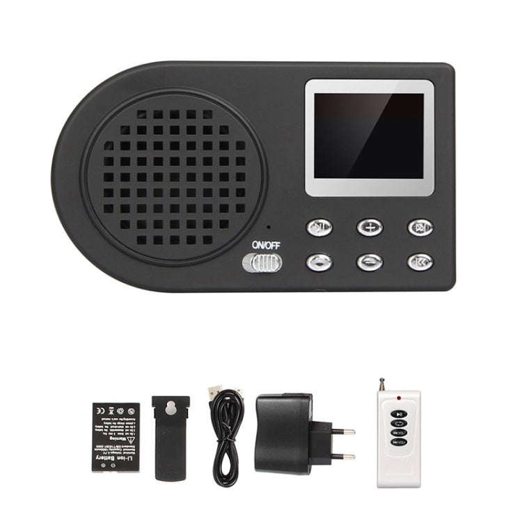 Outdoor Electronic Bird Caller Player MP3 With Wireless Remote Control(US Plug)
