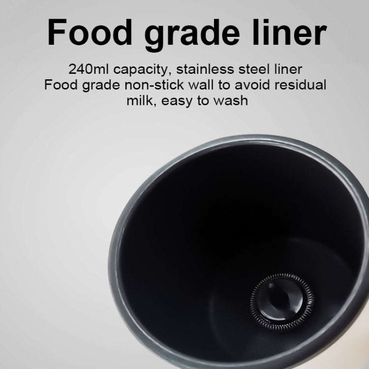 Stainless Steel Milk Froth Machine Electric Hot And Cold Automatic Egg Beater Stirring Coffee Mil...
