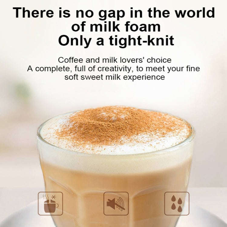 Stainless Steel Milk Froth Machine Electric Hot And Cold Automatic Egg Beater Stirring Coffee Mil...