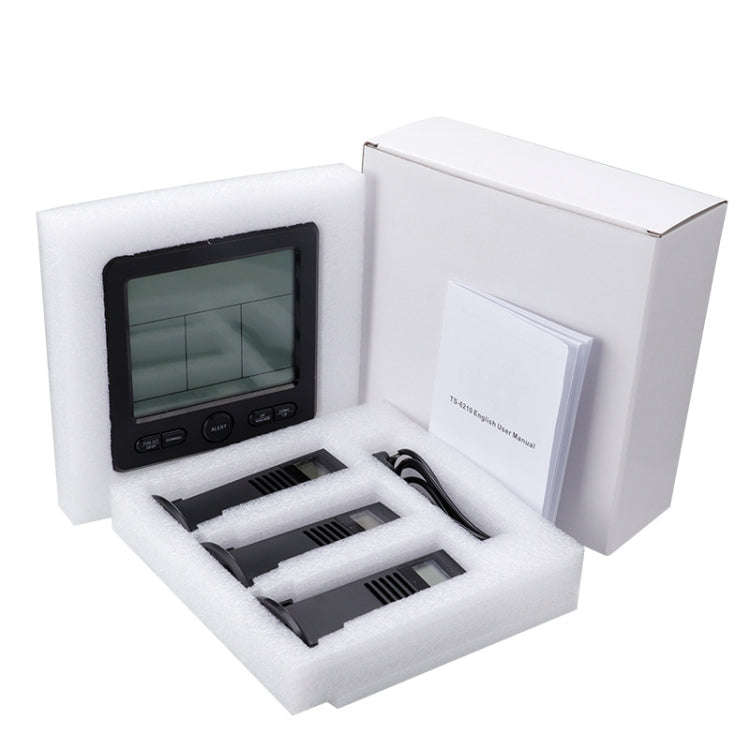 Three Dragged Multi-Function Wireless Thermometer And Hygrometer Indoor And Outdoor High-Precisio...