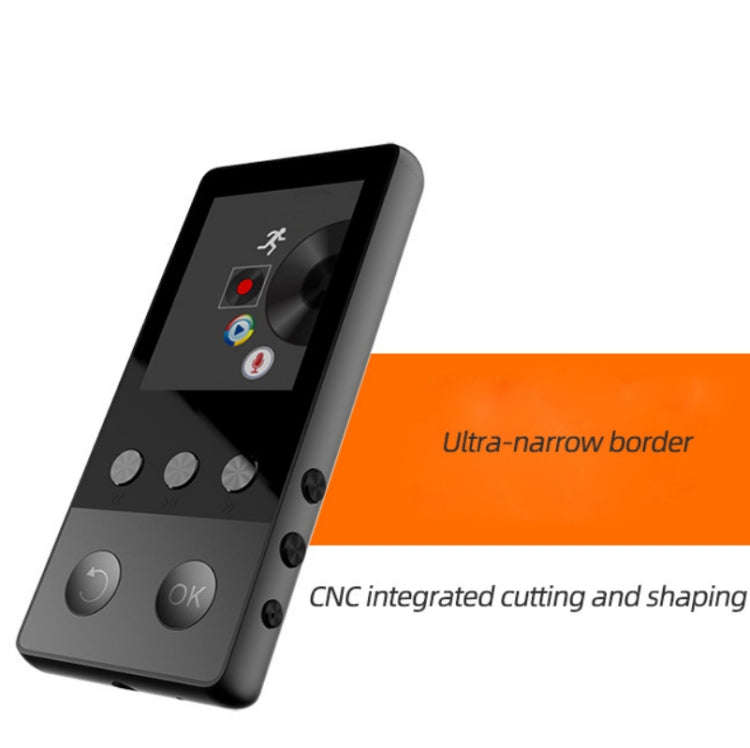 A5 1.8 inch Sports Bluetooth MP3 Music MP4 Video Player, Support Speaker 8GB(Silver)