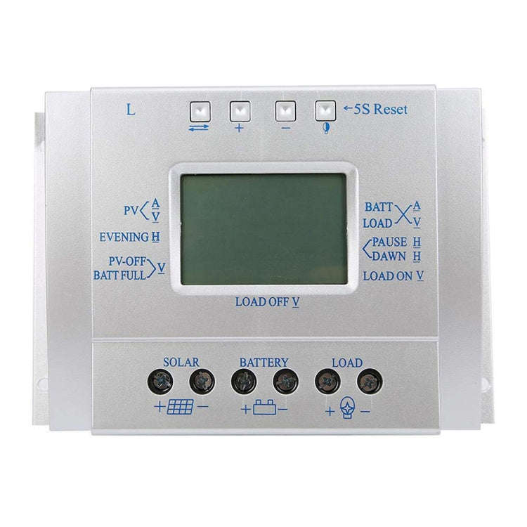 L60  12V/24V 60A Solar Controller Power Voltage Current LCD Display Solar Charge Controller