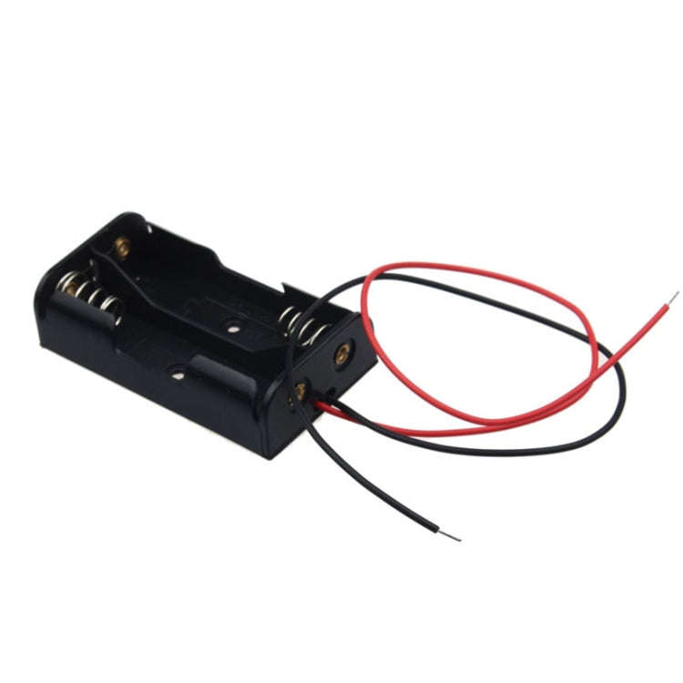 10 PCS AA Size Power Battery Storage Case Box Holder For 4 x AA Batteries with Cover & Switch