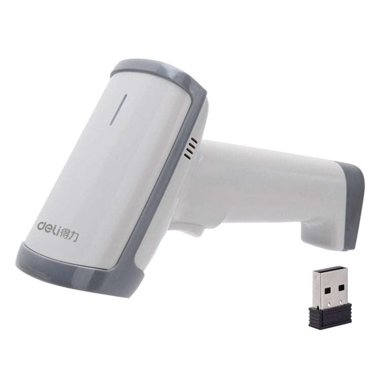 Deli 14950 One-Dimensional Two-Dimensional Scanner Supermarket Catering Scanning Gun, Model: Wire...