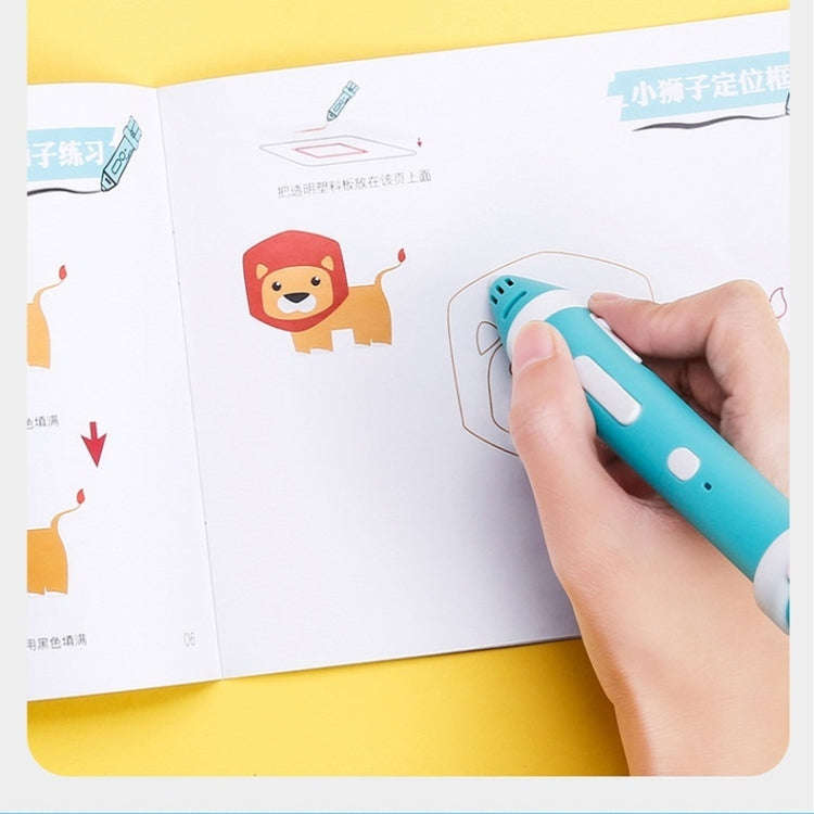 Drawing Three-Dimensional Graffiti Low Temperature 3D Printing Pen For Children A2 Pure Deer