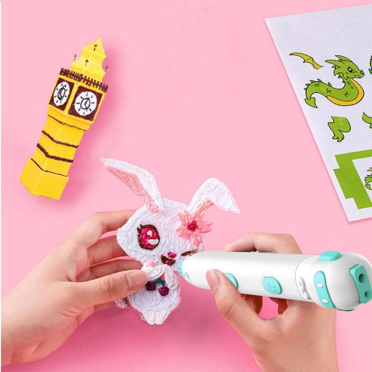 Drawing Three-Dimensional Graffiti Low Temperature 3D Printing Pen For Children A2 Pure Deer
