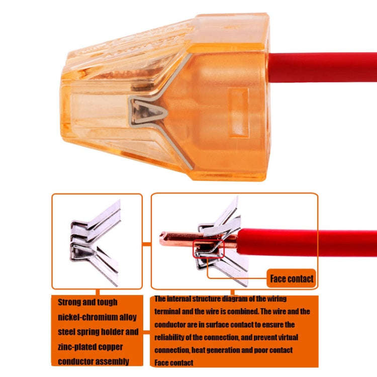 10 PCS VSE-104 Fast Universal Copper Wire Connector Terminal