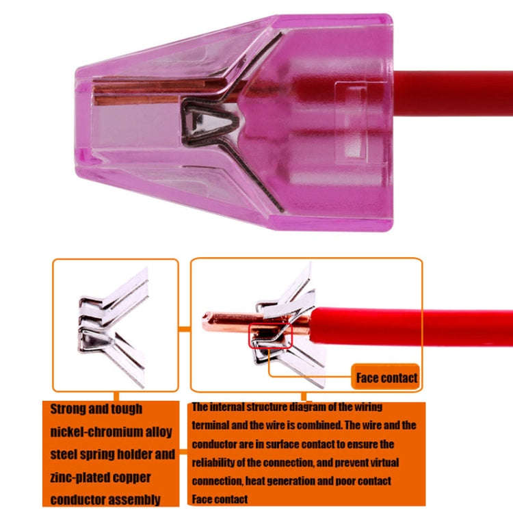 10 PCS VSELE VSE-106C Wire Connector Plug-In Terminal