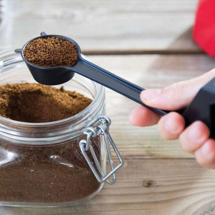 5 PCS Cartoon Giraffe Shape Coffee Spoon Coffee Bean Powder Quantitative Spoon Metering Plastic S...