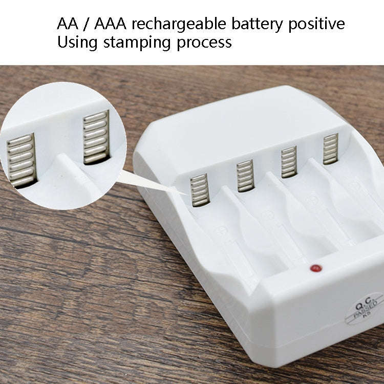 Smart USB Timing Battery Charger AA / AAA Battery Charger(UK Plug)