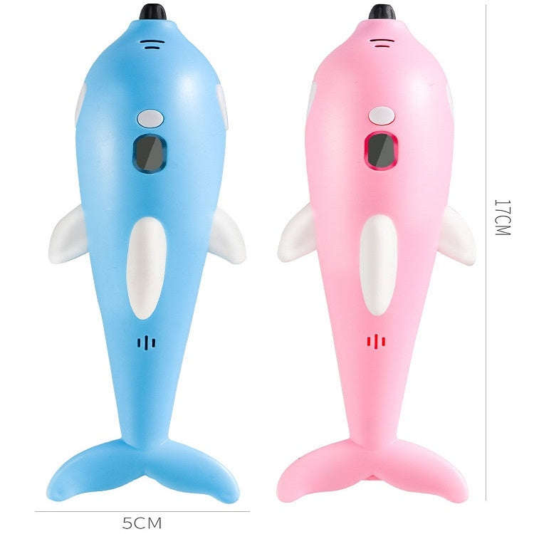 3D Printing Pen Three-Dimensional Painting Graffiti Brush(Pink)