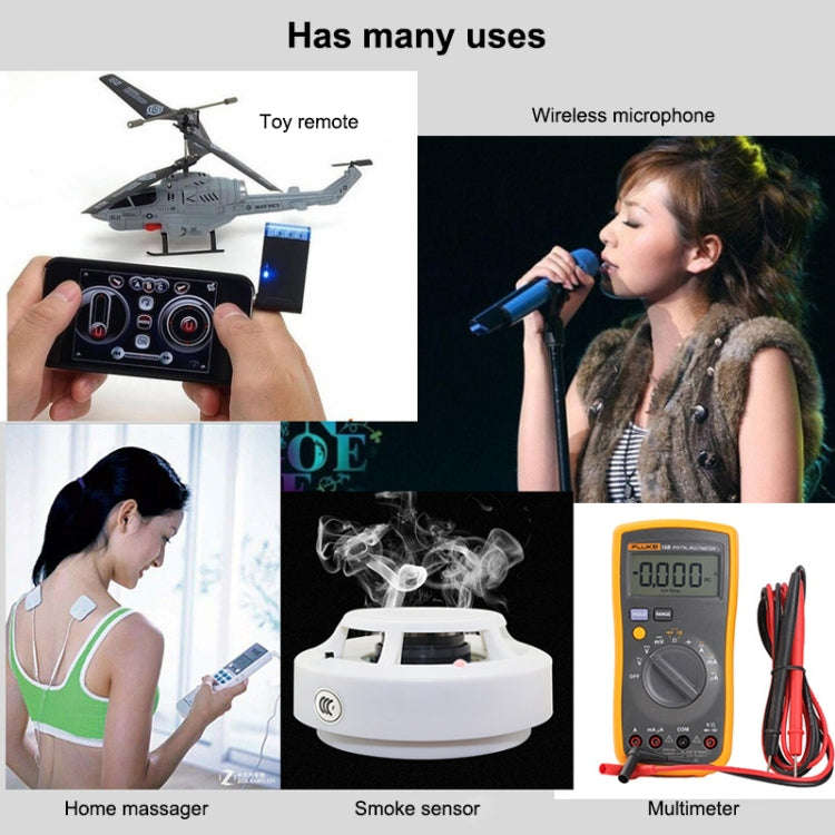 Four-Slot 9V Lithium Battery Charger For Multimeter Microphone Remote Control Battery Charger, US...