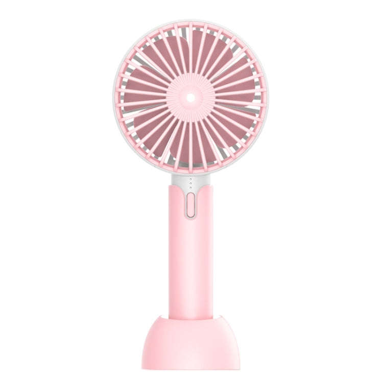 Desktop Portable Handheld Mini Silent Fan, Colour: X1 Pink